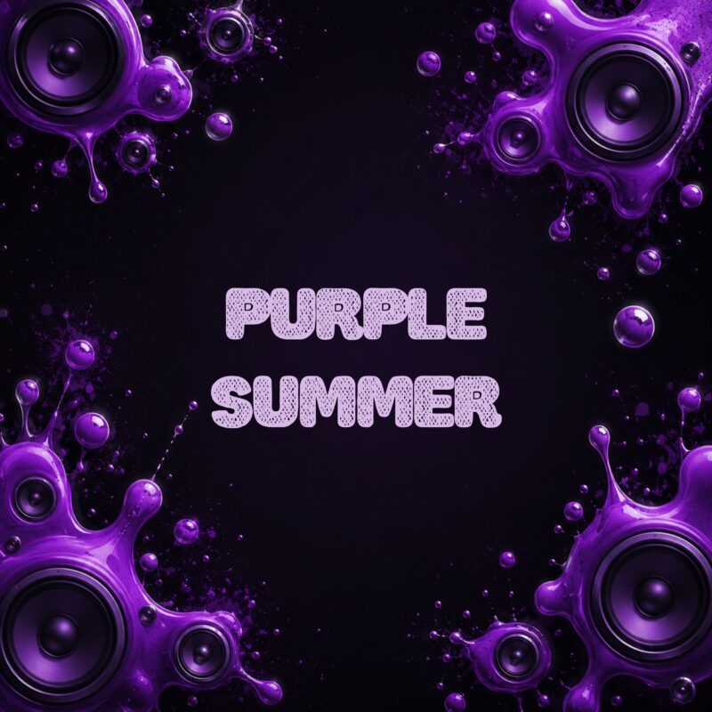 PURPLE SUMMER art