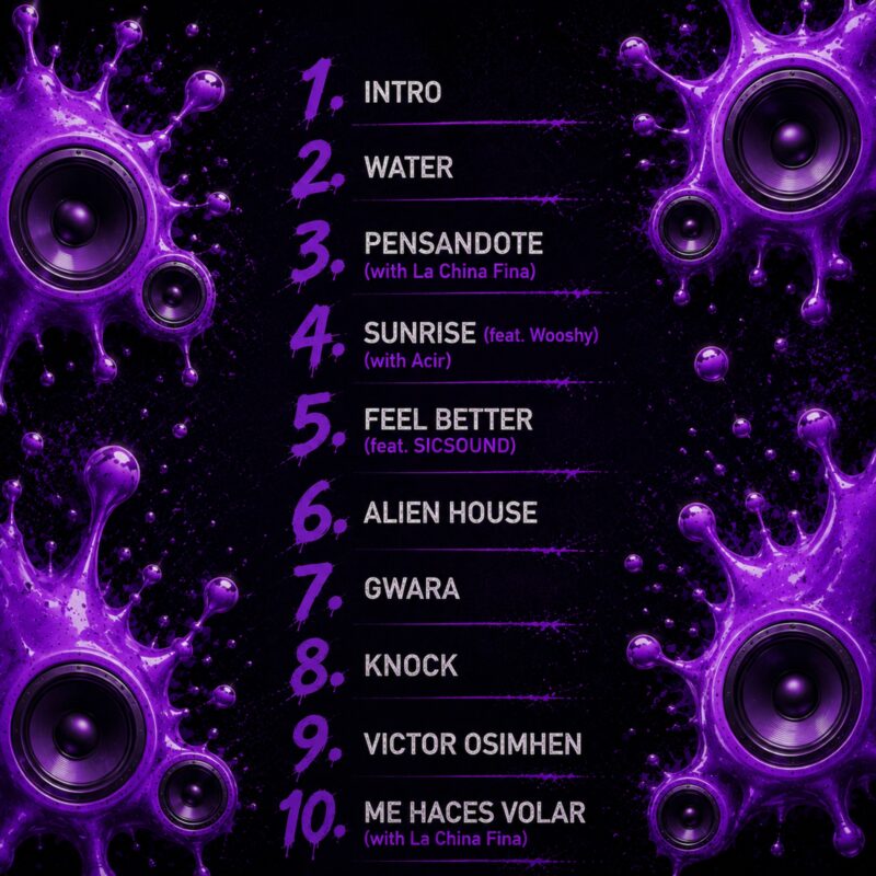 PURPLE SUMMER tracklist